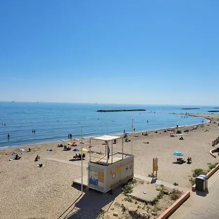 Appartement F3 A Palavas, En Bord De Mer, Pour 4 Personnes Avec Grande Terrasse - Fr-1-559-31 *