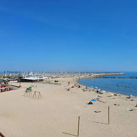 F3 A Palavas, En Bord De Mer, Pour 4 Personnes Avec Grande Terrasse - Fr-1-559-31 Palavas-les-Flots